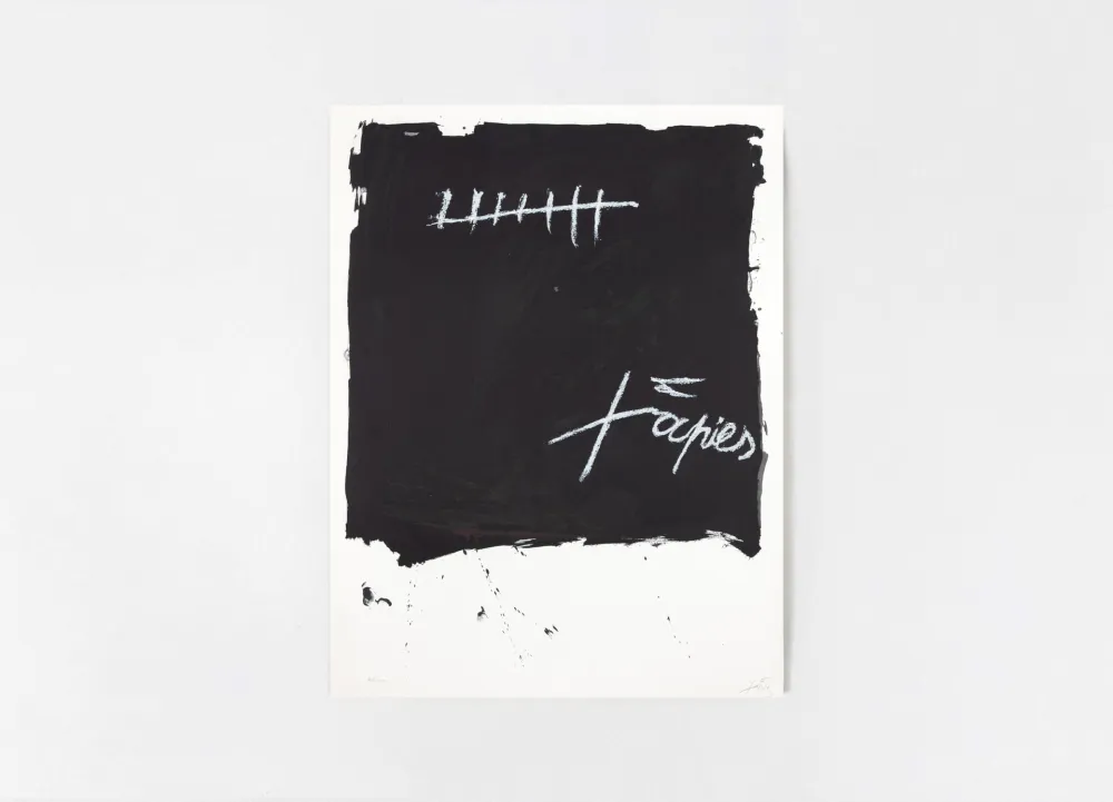 Литография Tàpies - AVL 110 