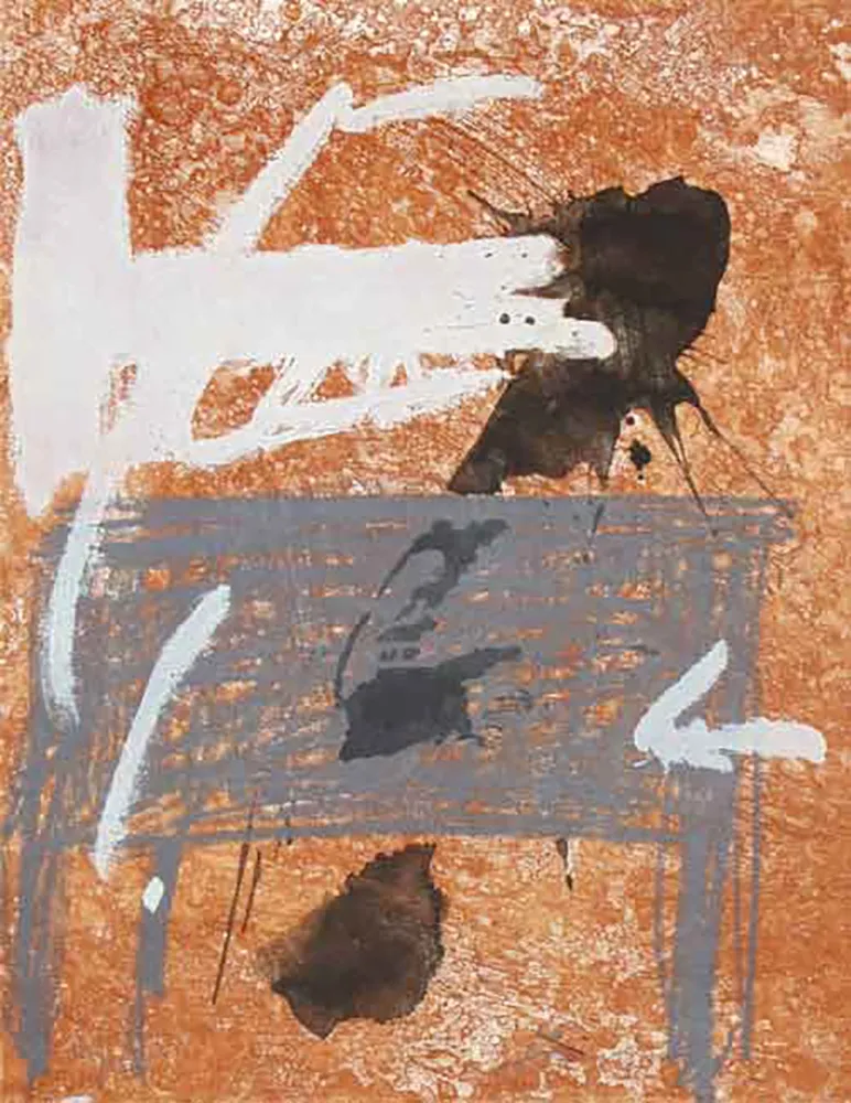 Гравюра Tàpies - Bois Des Cerfs 2