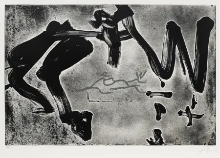 Гравюра Tàpies - Carrer de Wagner