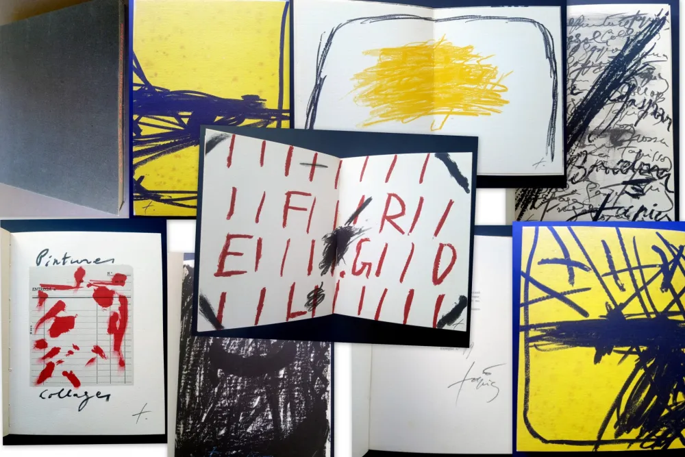 Иллюстрированная Книга Tàpies - Catálogo especial 1969