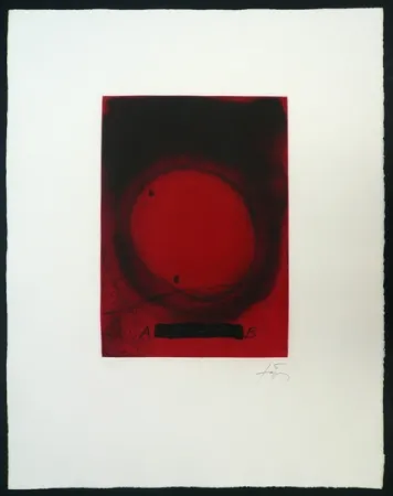 Гравюра Tàpies - Cercle