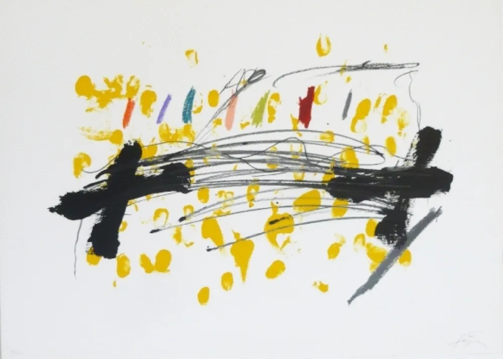 Литография Tàpies - CLAU 15