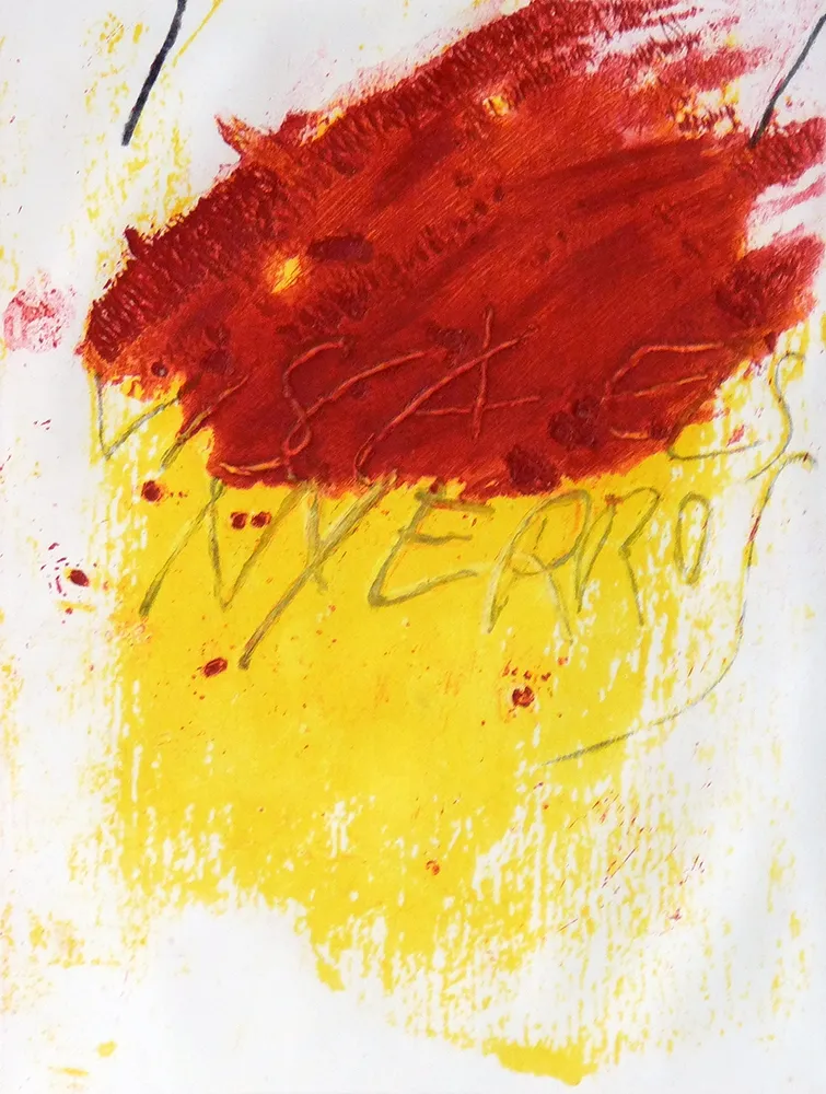 Гравюра Tàpies - Clau 18