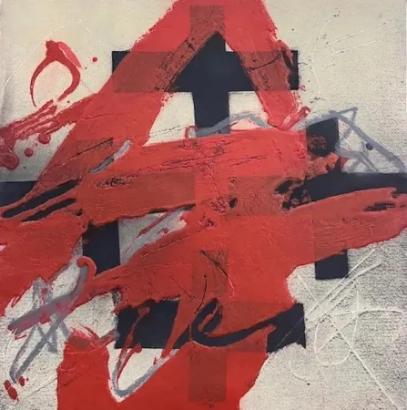 Офорт Tàpies - Cobertura de Roig