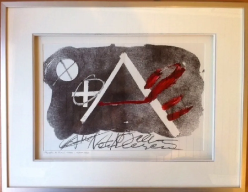 Литография Tàpies - Composition