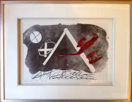 Литография Tàpies - Composition