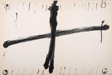 Литография Tàpies - Composition, C. 1970