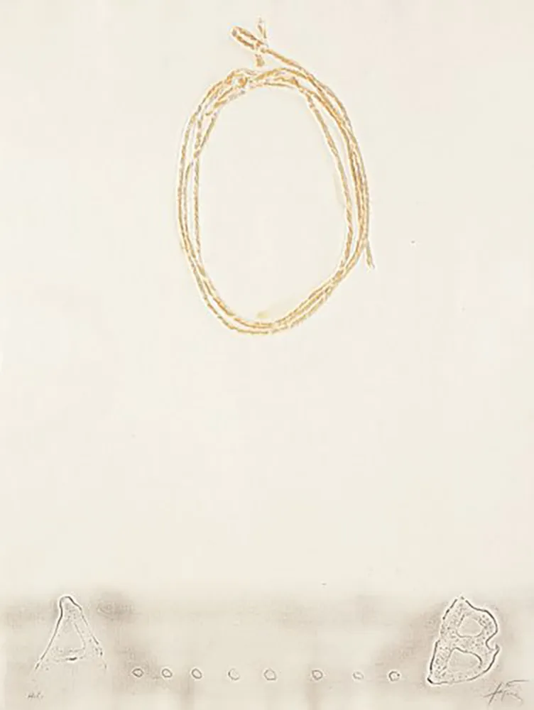 Гравюра Tàpies - Cordill