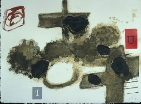 Офорт Tàpies - Cremades