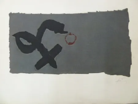 Офорт Tàpies - CREU DEFORMADA