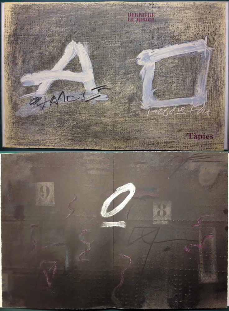 Иллюстрированная Книга Tàpies - DERRIÈRE LE MIROIR N° 234. TAPIES. Mai 1979.