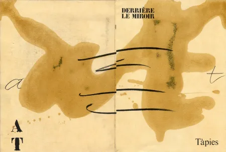 Иллюстрированная Книга Tàpies - DERRIÈRE LE MIROIR N° 253. TAPIES. Juin 1982.
