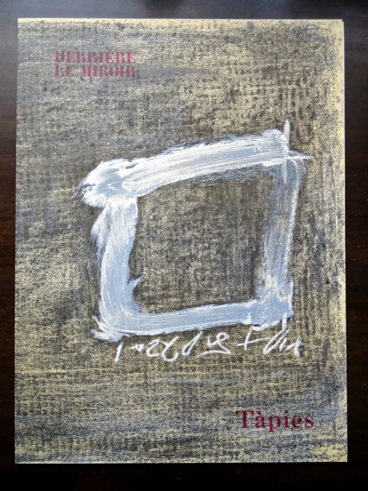 Иллюстрированная Книга Tàpies - DERRIÈRE LE MIROIR N°234