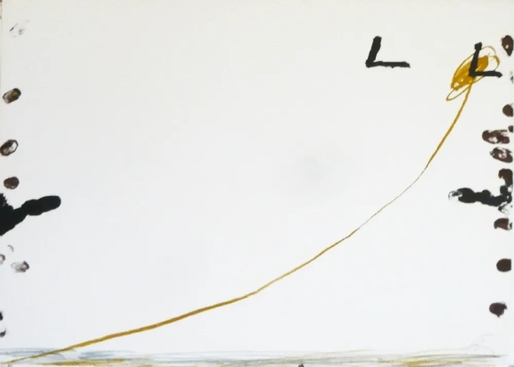 Литография Tàpies - Dib 1