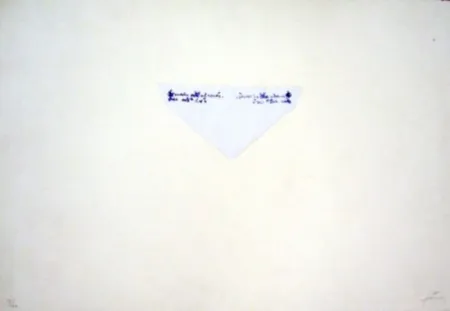 Литография Tàpies - EL PA A LA BARCA