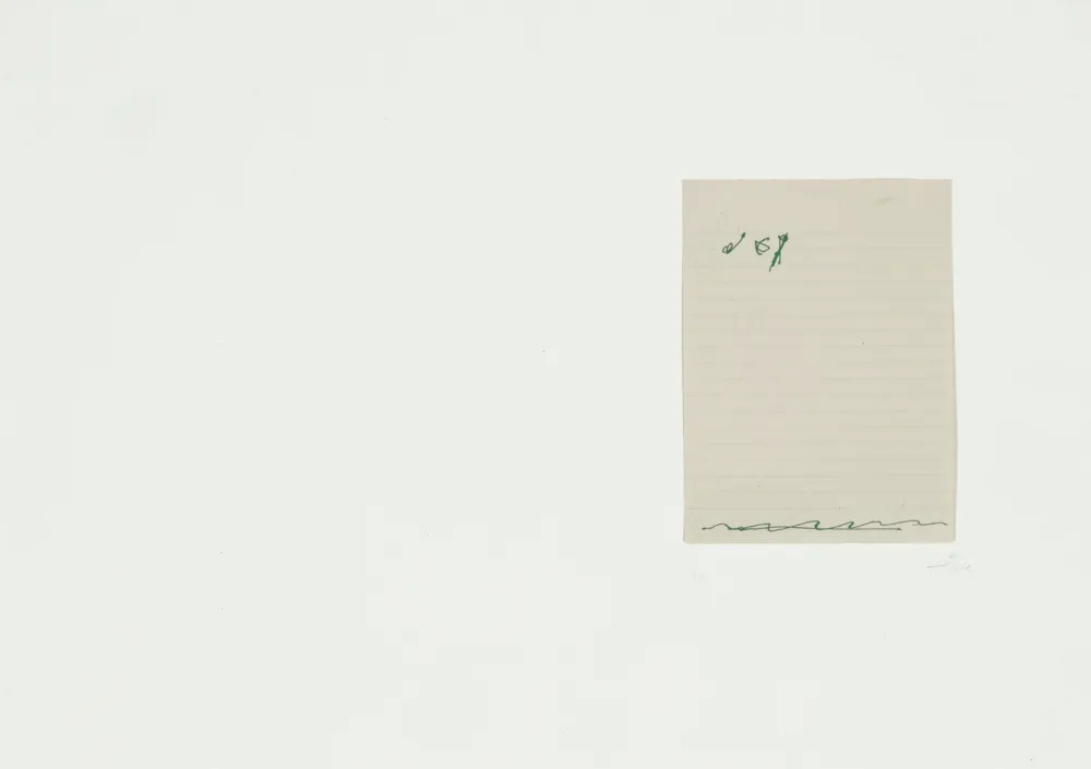 Литография Tàpies - El Pa A La Barca 2