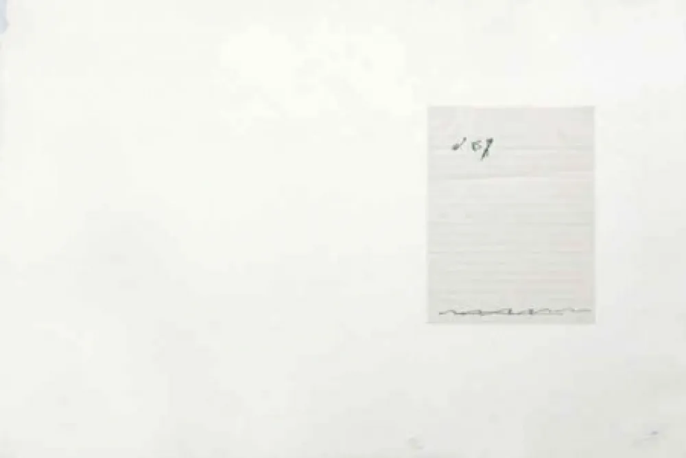 Литография Tàpies - El Pa  A la Barca