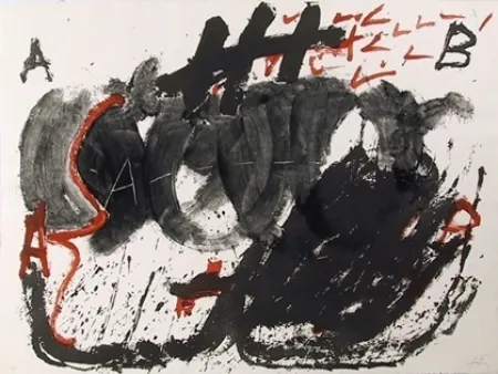 Офорт Tàpies - Espiral