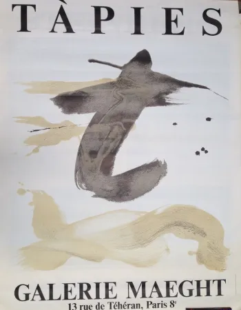 Литография Tàpies - Expo Maeght