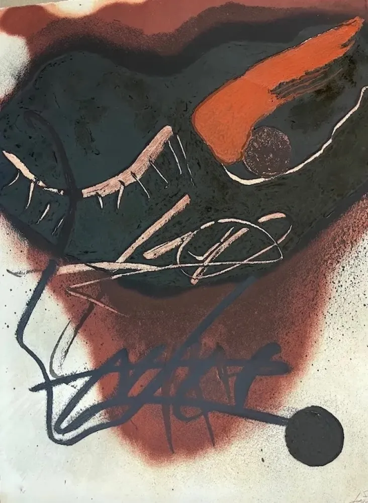 Офорт Tàpies - Figura