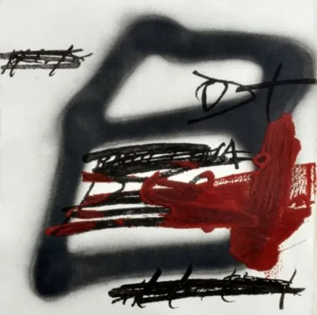 Гравюра Tàpies - Forma ombrejada