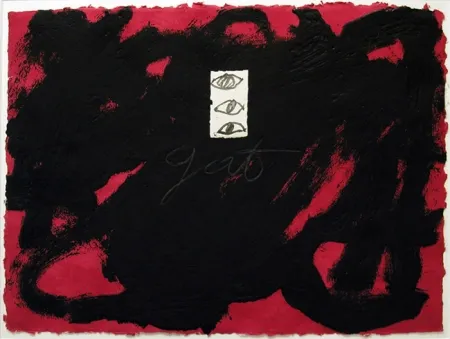 Офорт И Аквитанта Tàpies - Gat