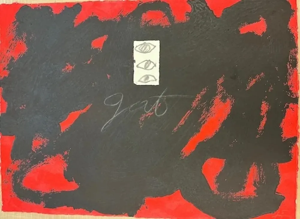 Офорт Tàpies - Gat