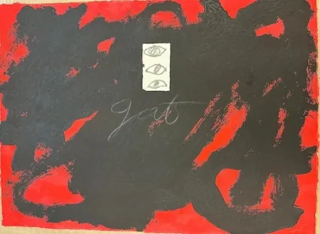 Офорт Tàpies - Gat