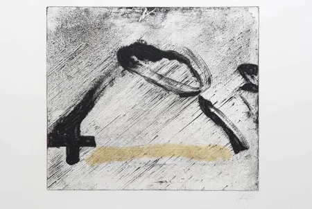 Многоэкземплярное Произведение Tàpies - Glissement 1