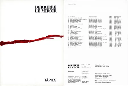 Иллюстрированная Книга Tàpies - Joan Brossa 