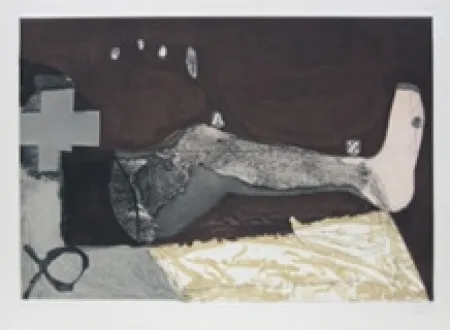 Офорт Tàpies - La Cama