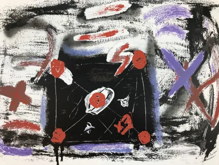 Сериграфия Tàpies - La lettre