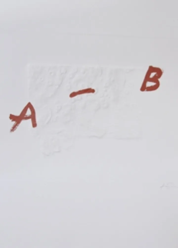 Гравюра Tàpies - Le plus beau cadeau