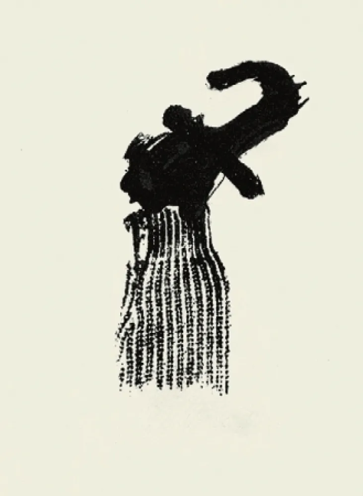 Литография Tàpies - Llambrec 10