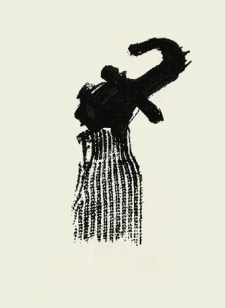 Литография Tàpies - Llambrec 10