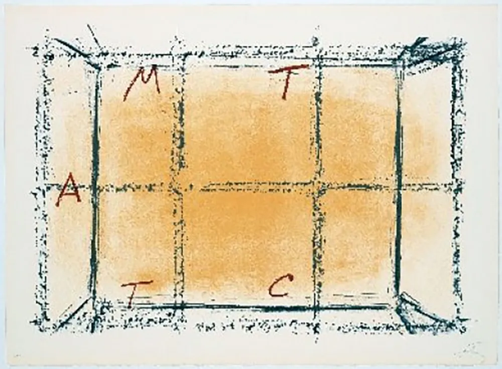 Литография Tàpies - Llambrec-18
