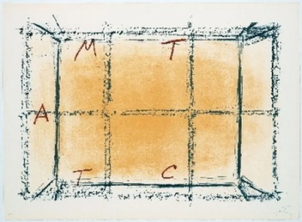 Литография Tàpies - Llambrec-18