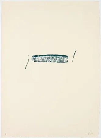 Литография Tàpies - Llambrec-4