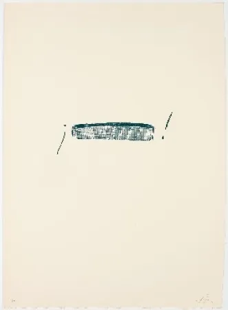 Литография Tàpies - Llambrec 4