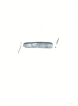 Литография Tàpies - Llambrec-4