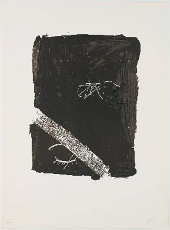 Литография Tàpies - Llambrec-5