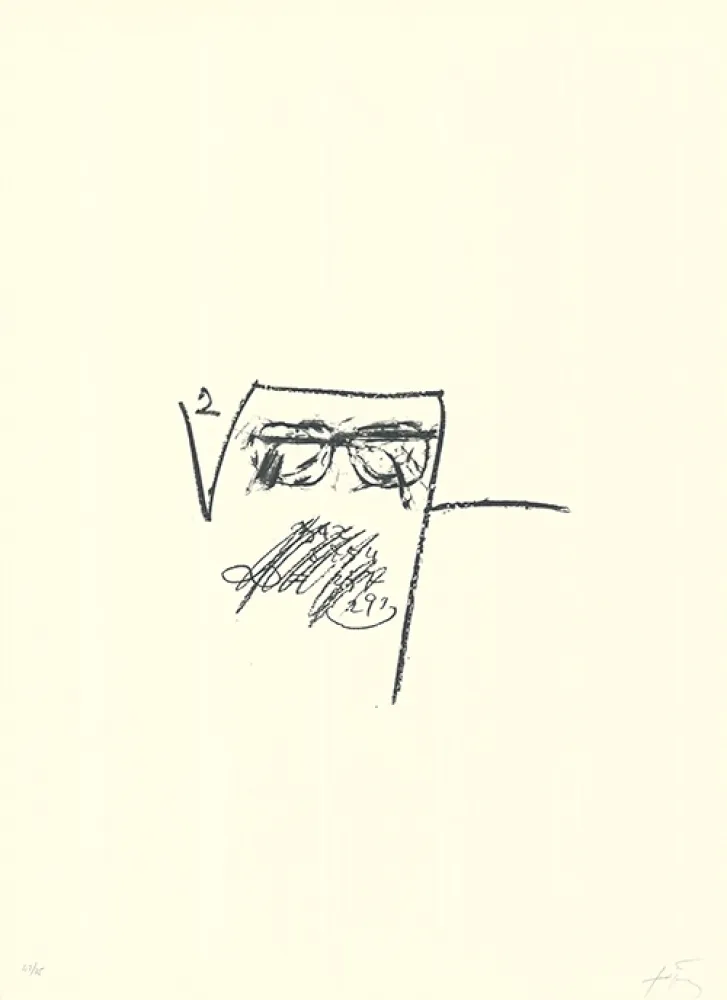 Литография Tàpies - Llambrec-6