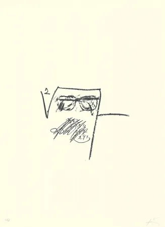 Литография Tàpies - Llambrec-6