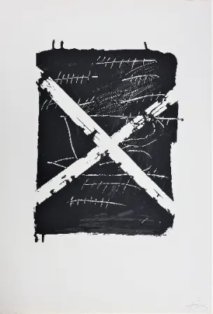 Литография Tàpies - LLambrec 8