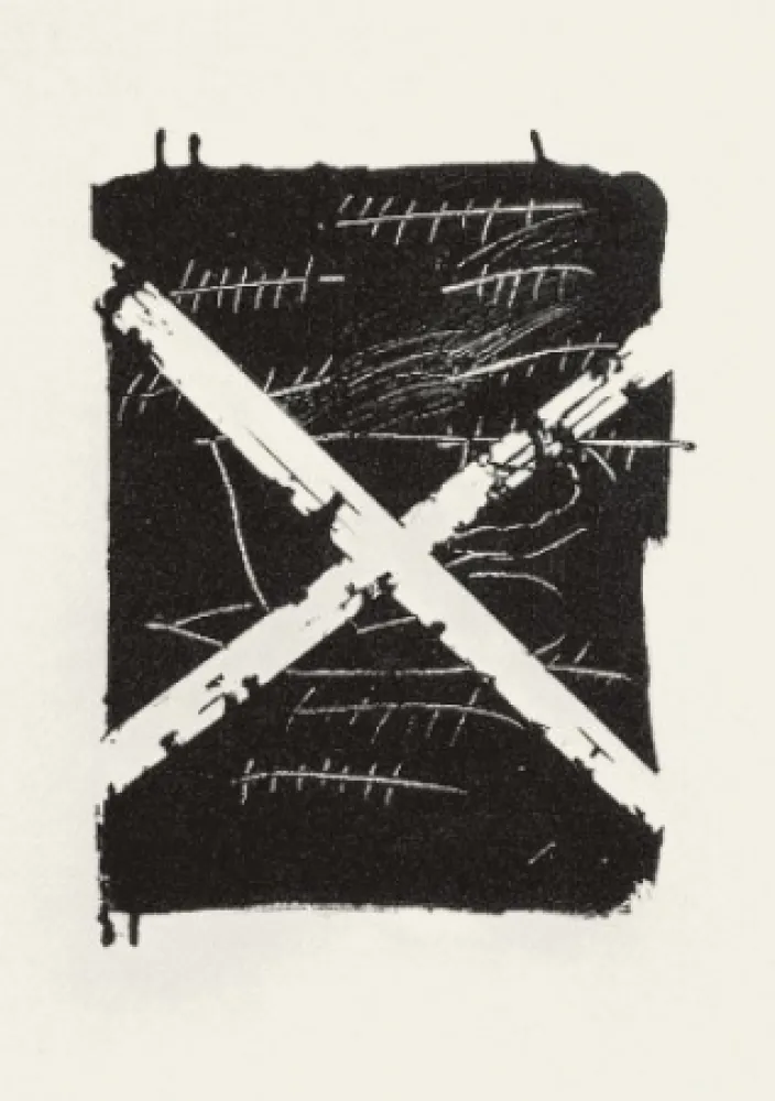 Литография Tàpies - Llambrec-8