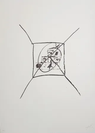 Литография Tàpies - Llambrec-9