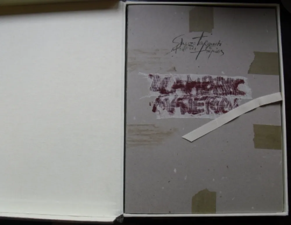 Иллюстрированная Книга Tàpies - Llambrec material  