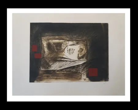 Гравюра Tàpies - LLULL I TAPIES