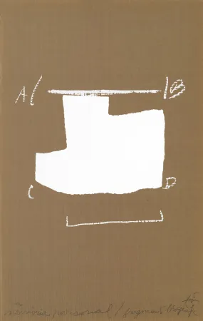 Сериграфия Tàpies - Memoria personal 