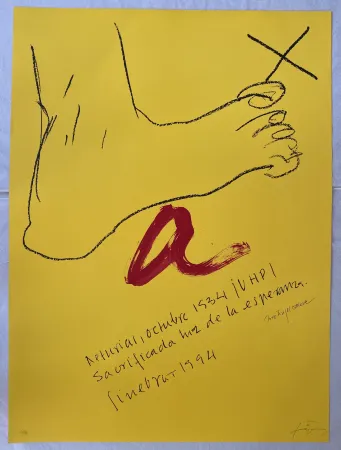 Литография Tàpies - N/A